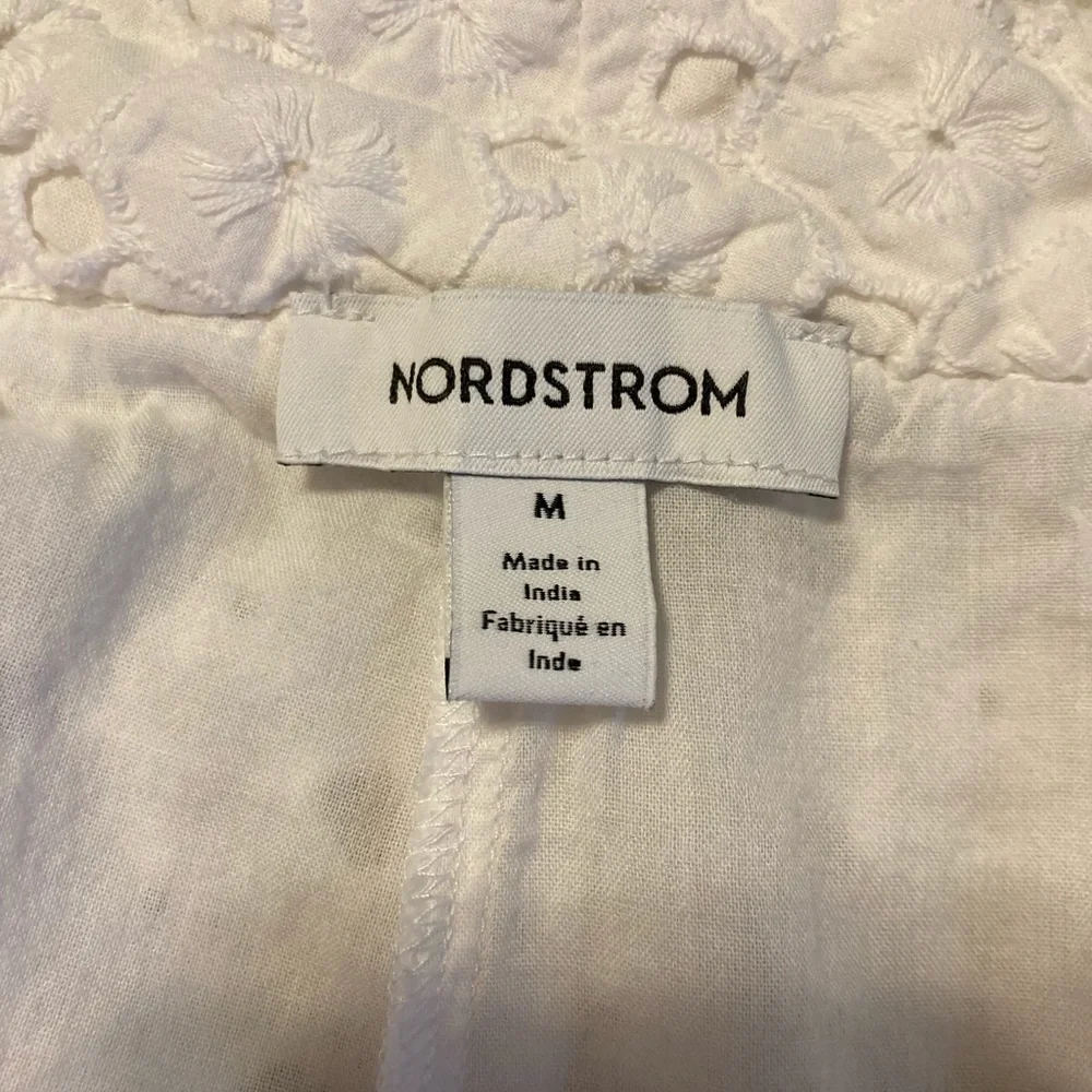 Nordstrom White Eyelet shorts - Picture 3 of 6